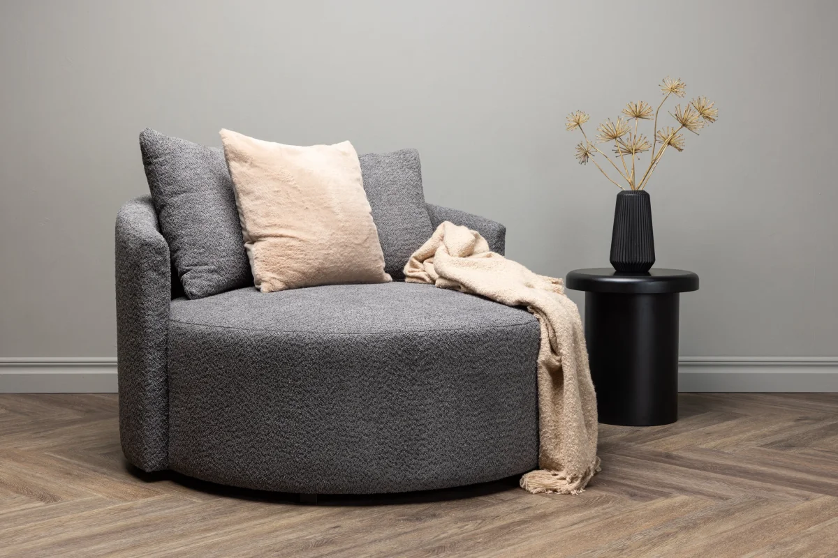Vaian Loungefauteuil XL - Grijs - Afbeelding 3