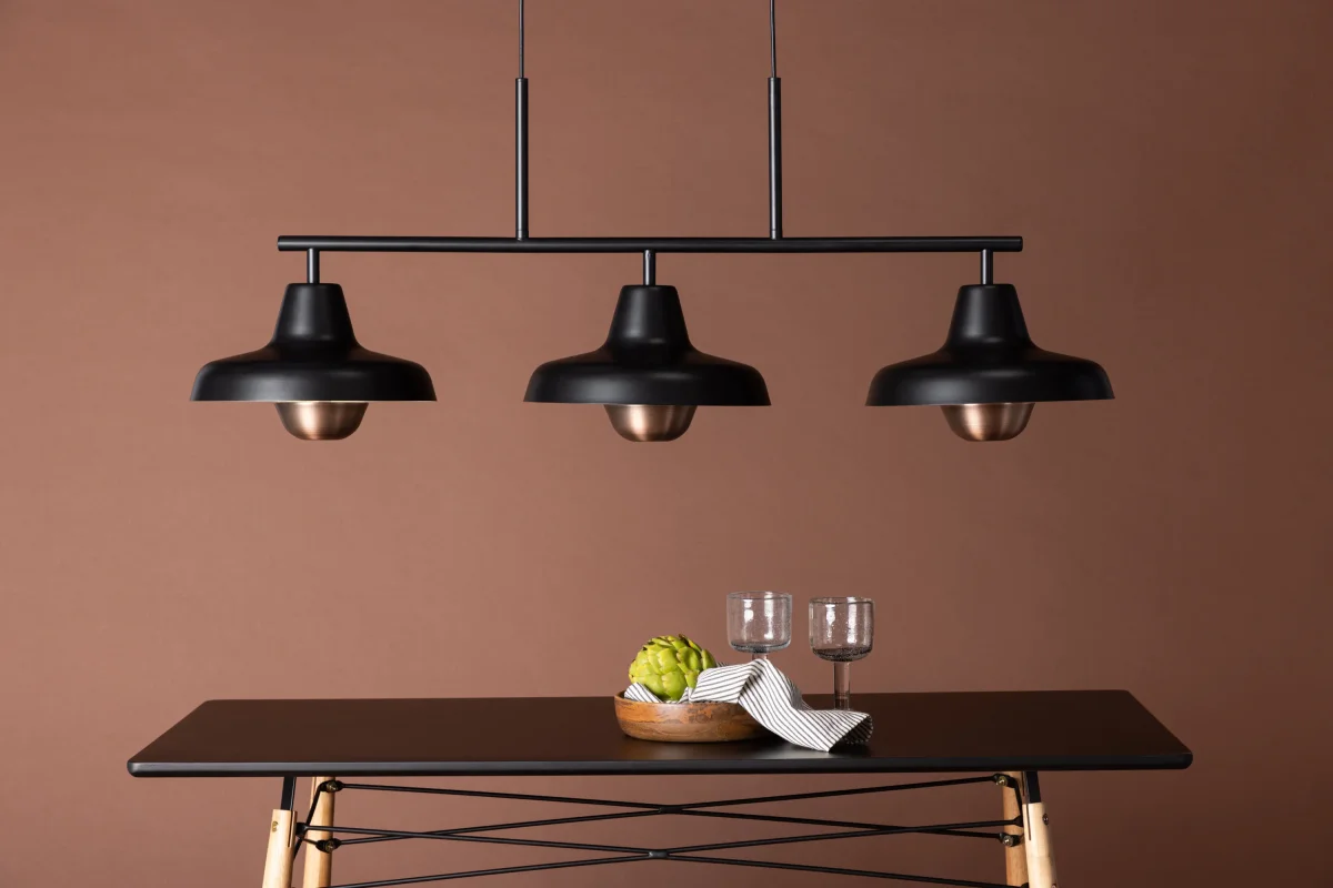 Vestby Hanglamp ø30cm - Zwart - Afbeelding 3