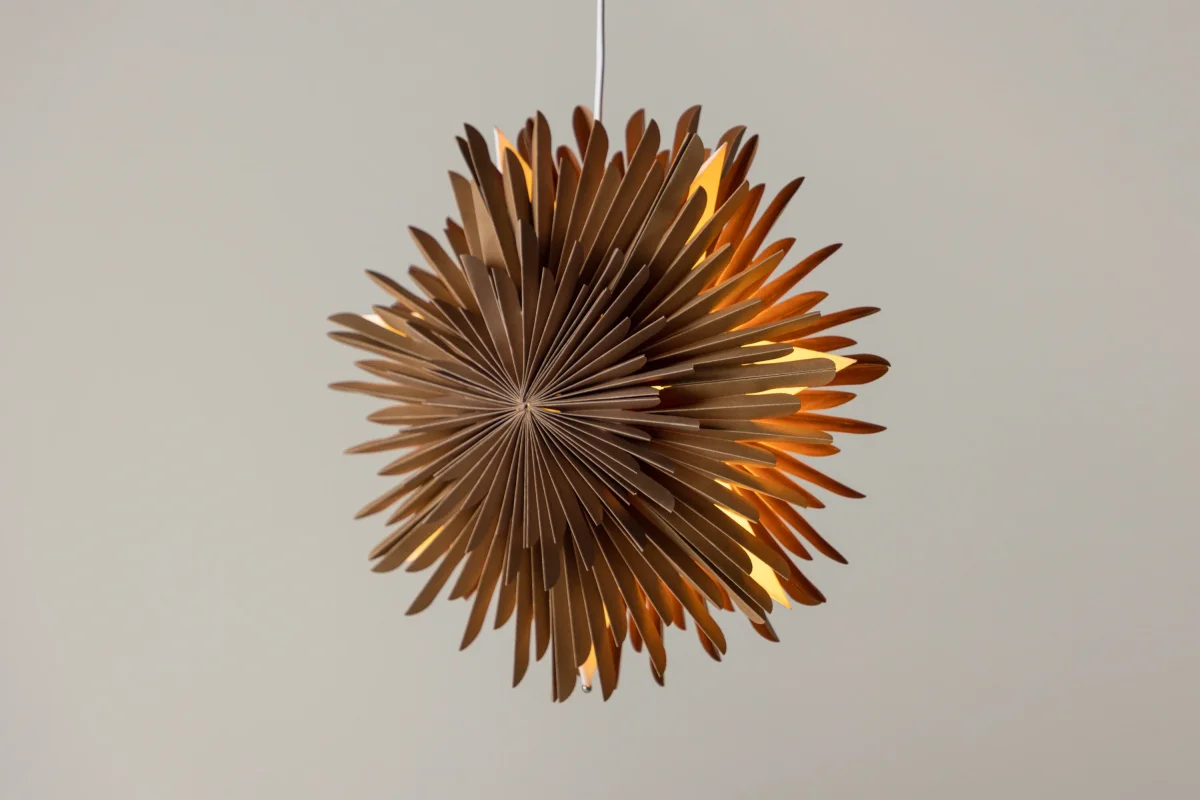 Osaga Hanglamp ø35cm - Bruin - Afbeelding 8