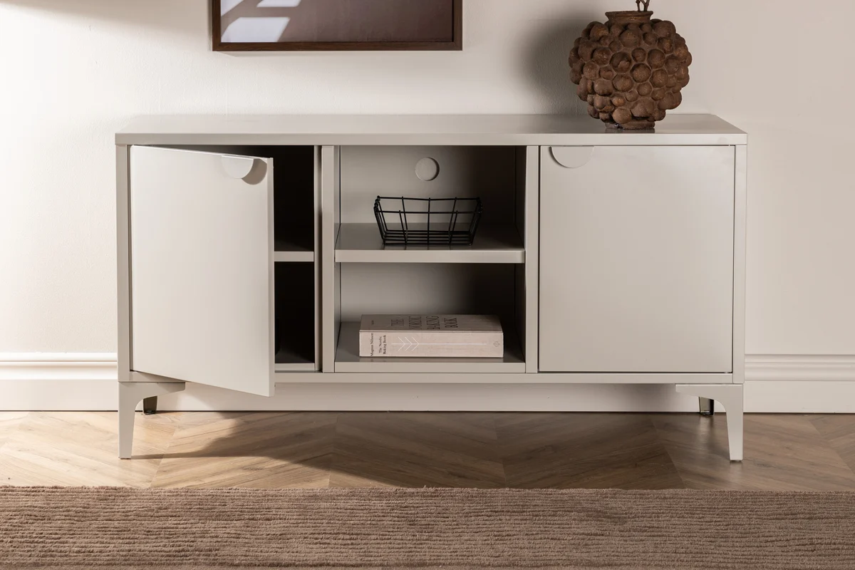 Dalvik kast - 40 x 63 x 120 - Beige - Afbeelding 9