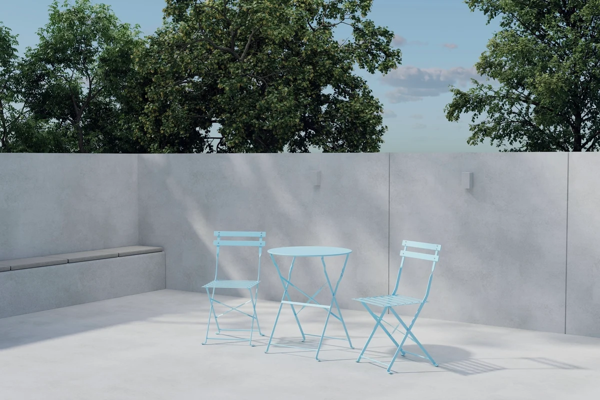 Piccola tuinset - Lichtblauw - Afbeelding 3
