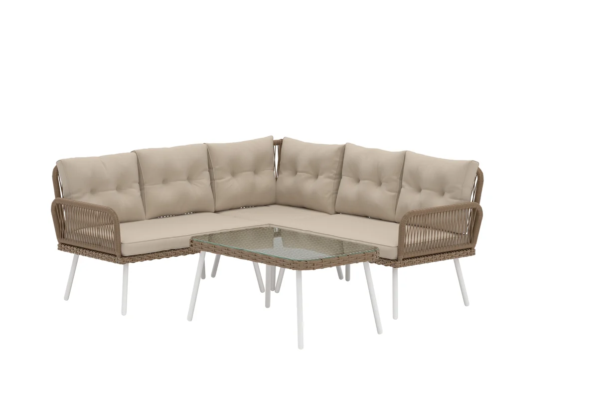 Osdal loungeset - Beige