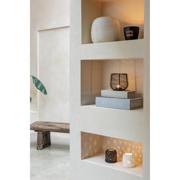 Theelichthouder Jamie Off-White - Afbeelding 5