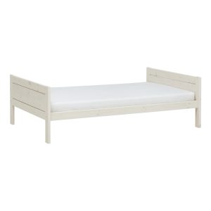 Basisbed 120X200 Whitewash Luxe Lattenbodem | Lifetime Kidsrooms