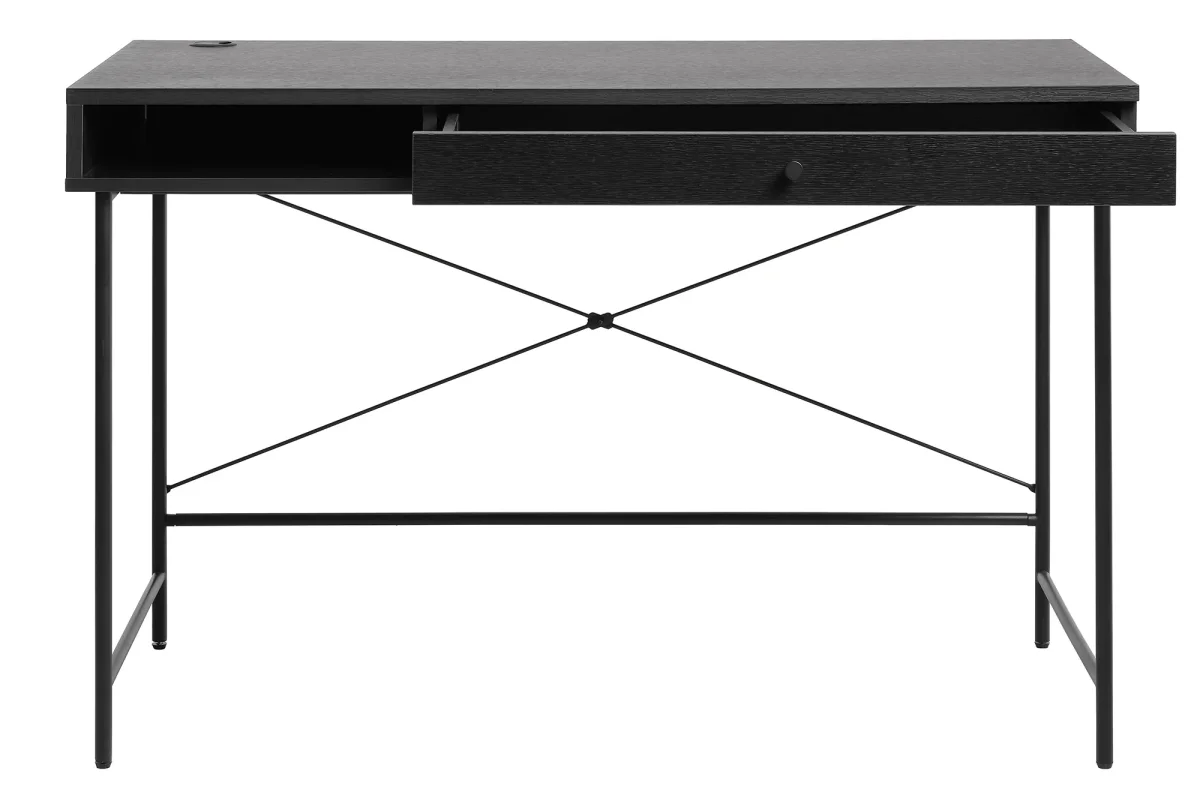 Berley Bureau - 120 x 60 cm - Zwart - Afbeelding 6