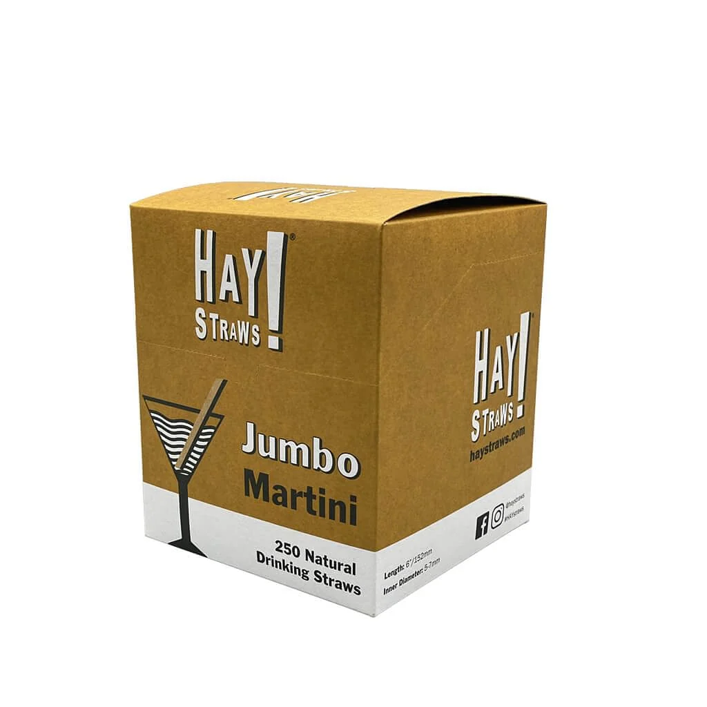 Cocktail rietjes Jumbo Martini 6''