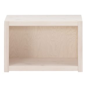 Boekenkast 1 Vaks 8005 Whitewash | Lifetime Kidsrooms