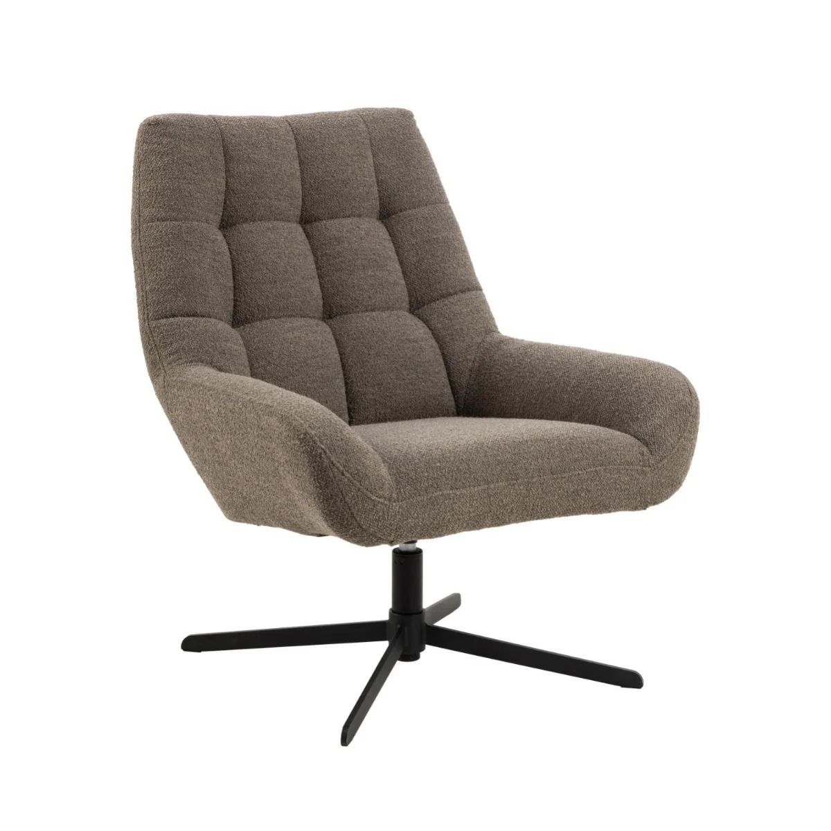 Brylle Fauteuil - Taupe Bouclé - Afbeelding 2