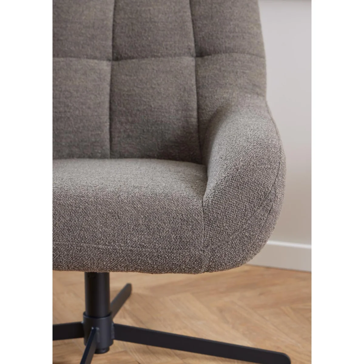 Brylle Fauteuil - Taupe Bouclé - Afbeelding 4