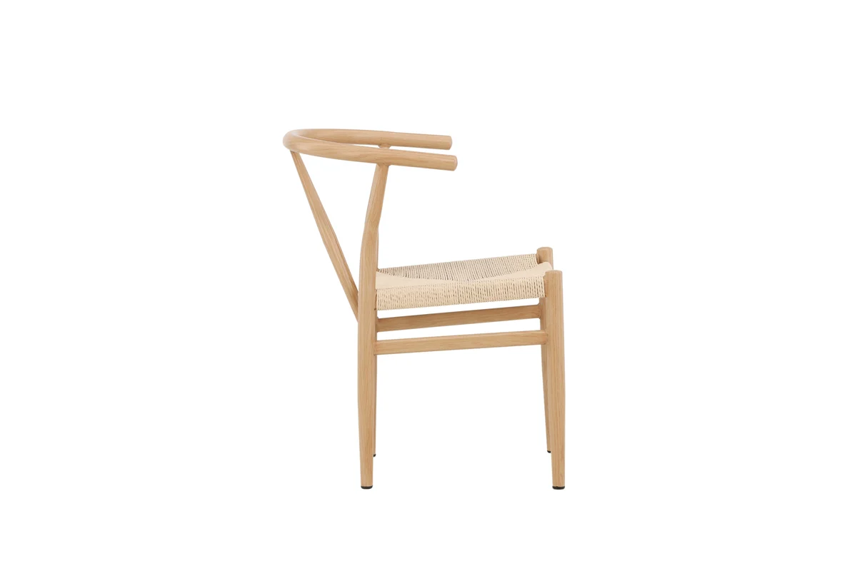 Clun Eetkamerstoel - Naturel Beige - Afbeelding 8