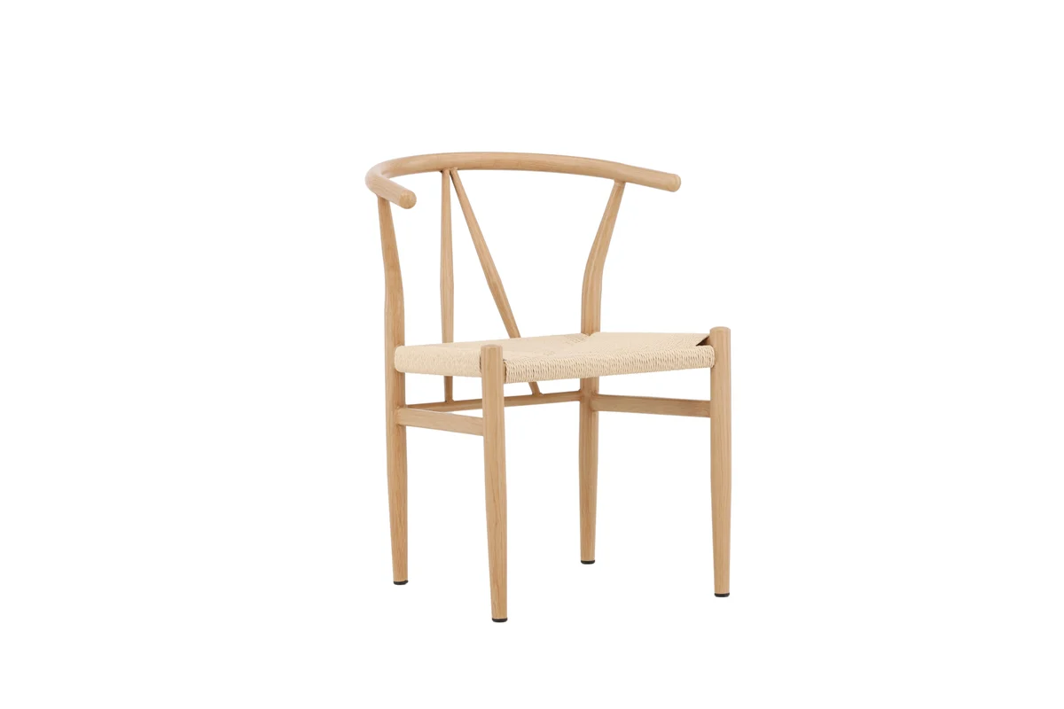 Clun Eetkamerstoel - Naturel Beige - Afbeelding 2