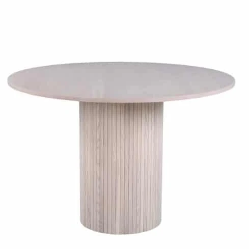 Pokka Eetkamertafel - ø110 cm - Licht Eiken