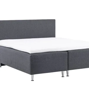 Inuvik Tweepersoonsbed - 200 x 180 cm - Donkergrijs