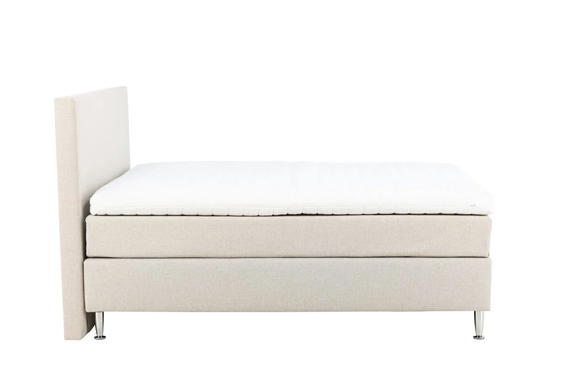 Kadina Tweepersoonsbed - 200 x 180 cm - Beige - Afbeelding 8