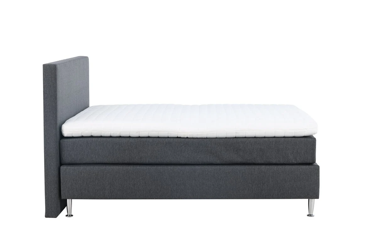 Kadina Tweepersoonsbed - 200 x 180 cm - Donkergrijs - Afbeelding 9