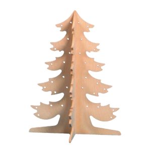 Kleine Houten Dennenboom 50 Cm Hoog