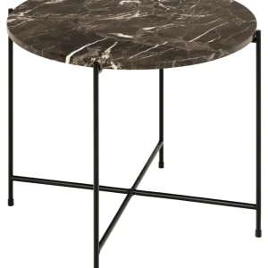 Kosta Bijzettafel - Ø52 cm - Bruin