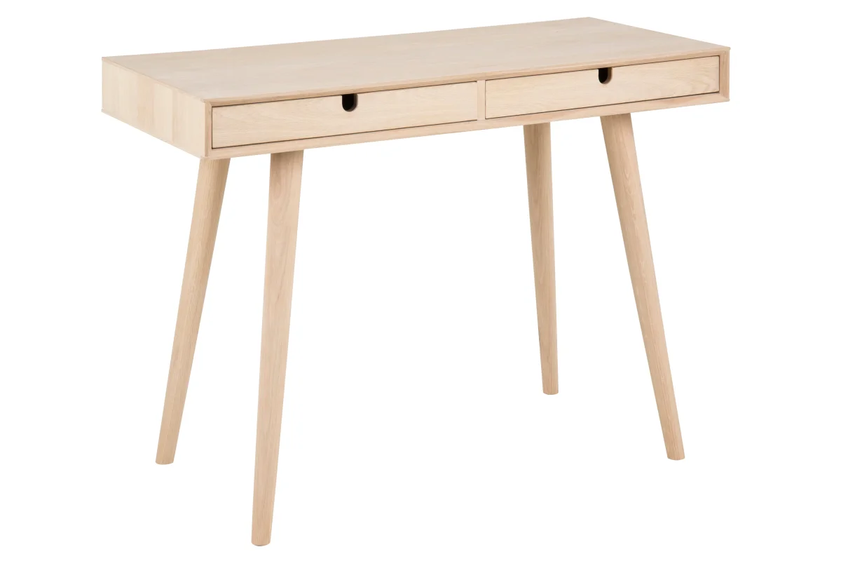 Lund Bureau - 100 x 45 cm - Licht Eiken - Afbeelding 2