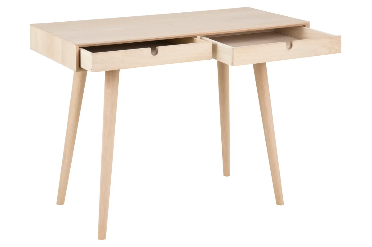Lund Bureau - 100 x 45 cm - Licht Eiken - Afbeelding 4