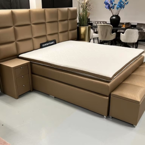 Luxe Boxspring Calvin 180x200cm NIEUW – Complete set