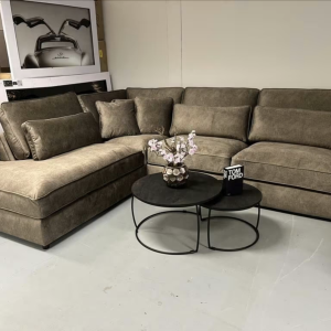 Luxe Hoekbank Marmerlook Pocket 250×315 cm