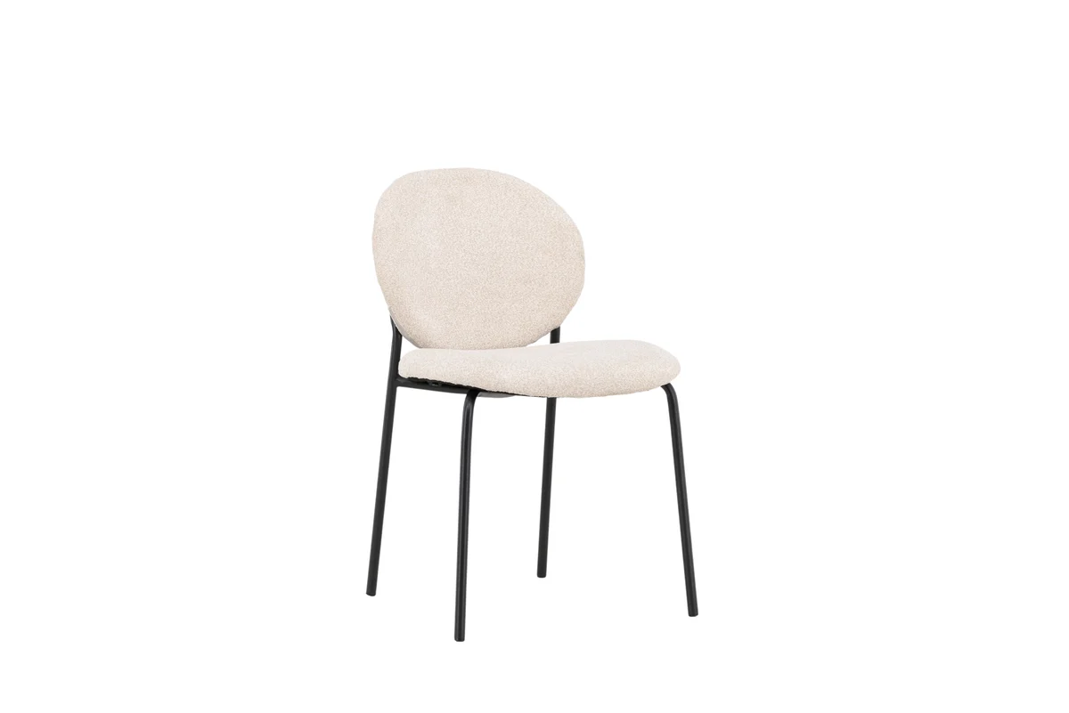 Murlo Eetkamerstoel - Set van 2 - Beige - Afbeelding 2