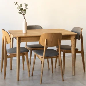 Uitschuifbare eettafel van massief eikenhout France | NordicStory
