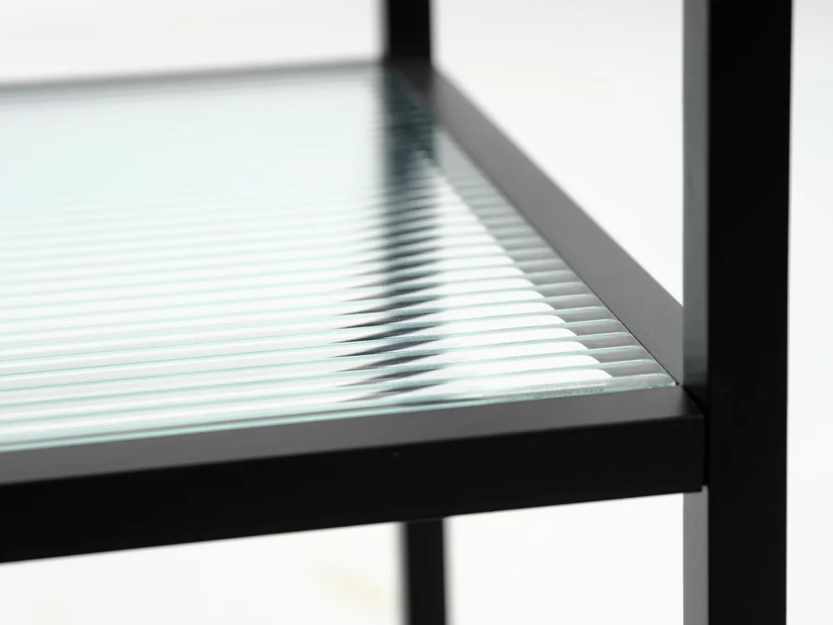 Omeo Bijzettafel - 70 x 42 cm - Zwart - Afbeelding 6