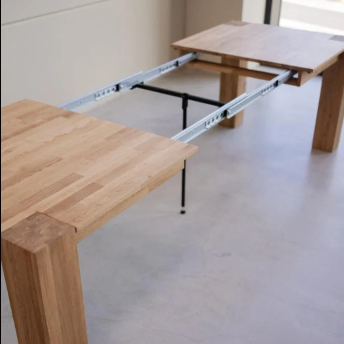Set massief houten tafel Ontario en 6 stoelen Provance | NordicStory - Afbeelding 8
