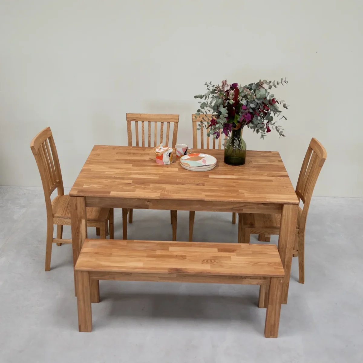 Massief eikenhouten eettafel Mauritz 4 | NordicStory - Afbeelding 7