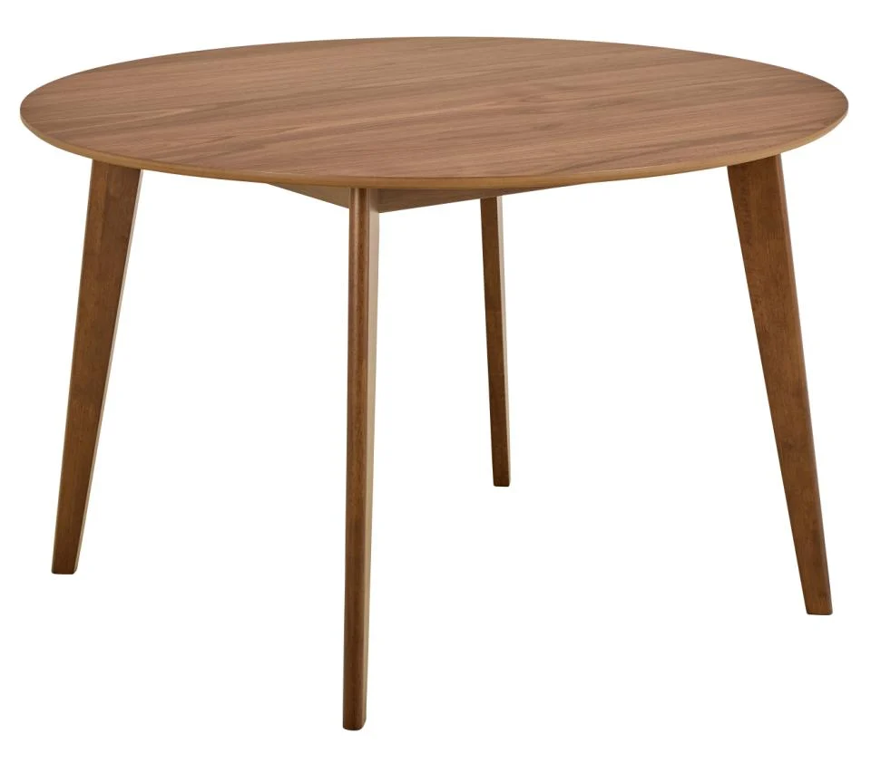 Roskilde Eetkamertafel - ø105 cm - Walnoot