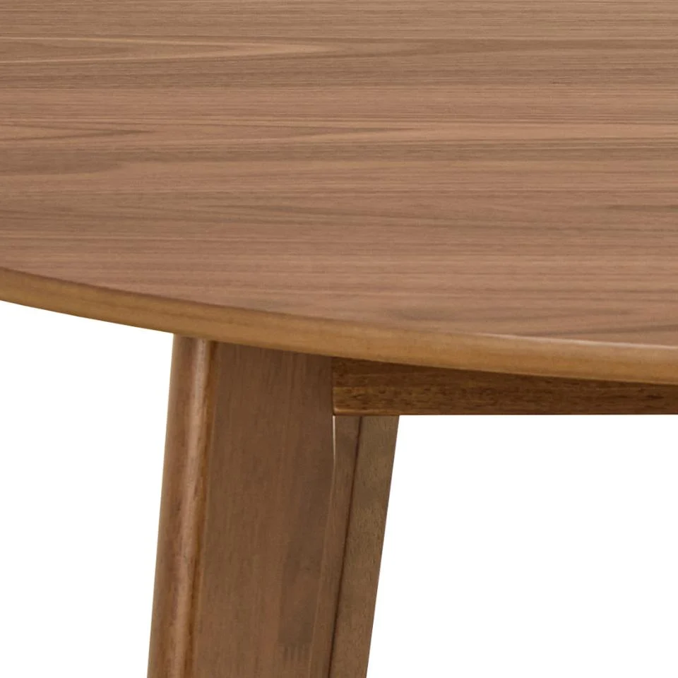 Roskilde Eetkamertafel - ø105 cm - Walnoot - Afbeelding 9