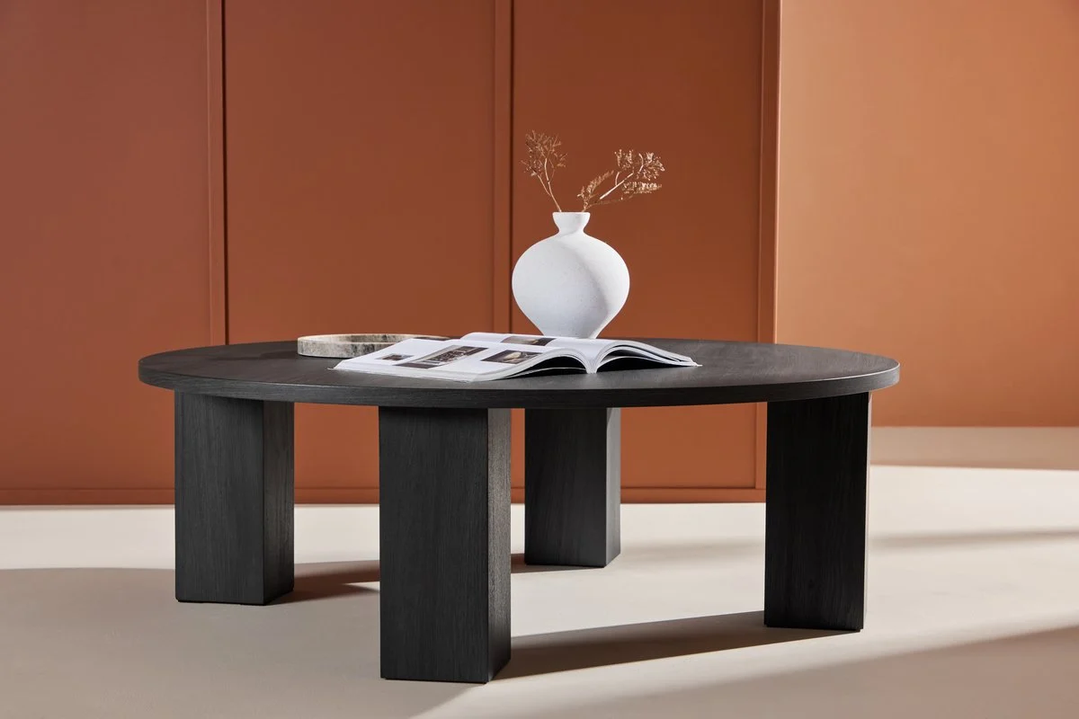 Serap Salontafel - ø120cm - Zwart - Afbeelding 3