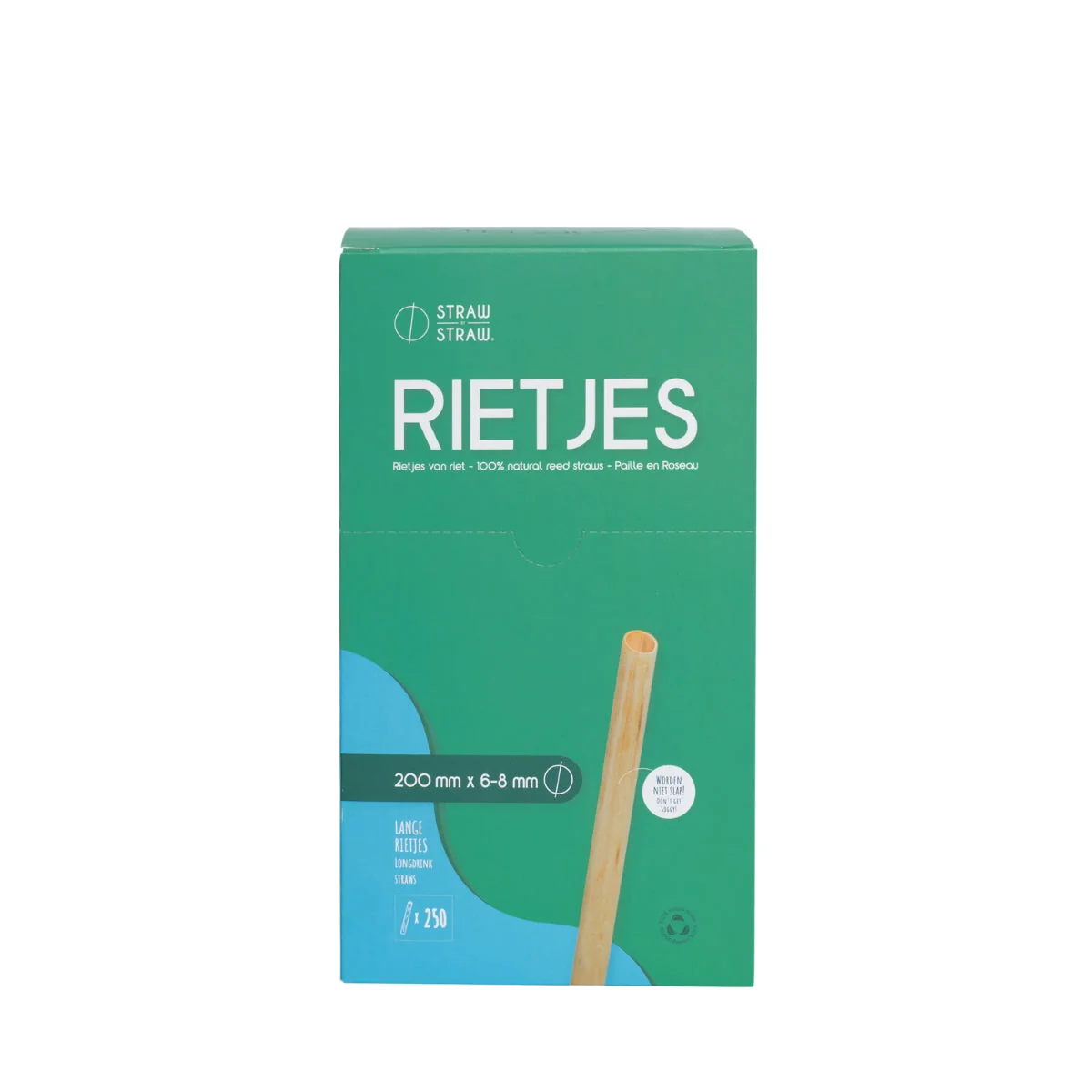 Jumbo rietjes - Longdrink 200 mm ( ⌀ 6-8 ) - Afbeelding 2