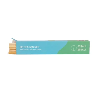 Minipack biologisch afbreekbare rietjes - Reed Classic