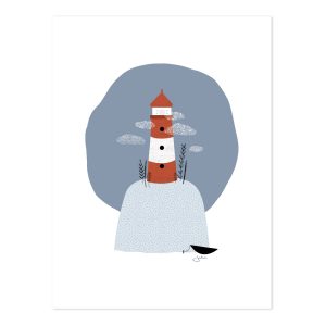 The Lighthouse Poster | Wild Islands | Lilipinso