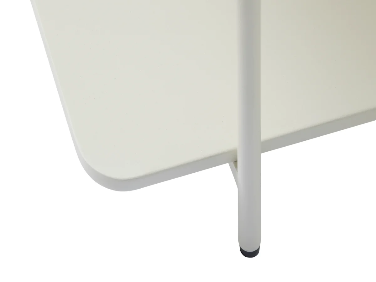 Ubud Bijzettafel 45 x 45 cm - Wit - Afbeelding 4