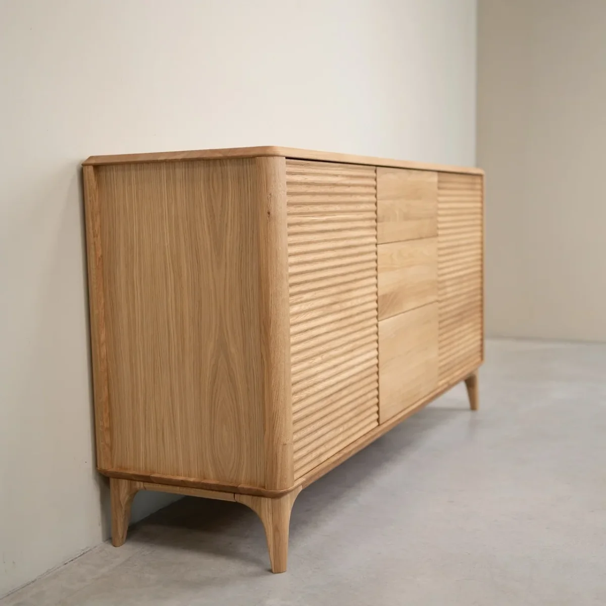 Sideboard Comoda van massief eikenhout Oxford 3.2.3 | NordicStory - Afbeelding 6