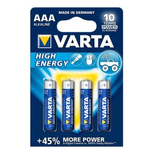 Varta High Energy AAA Batterij