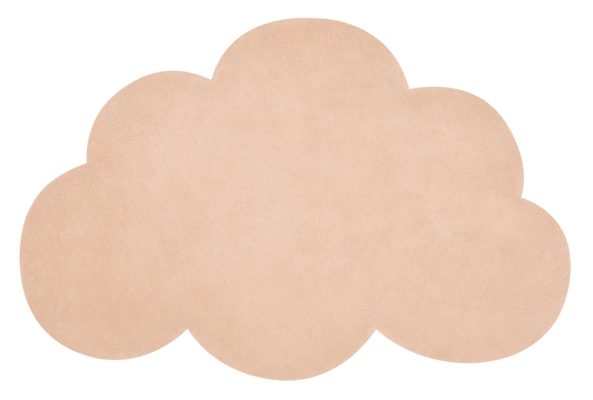Wolk Apricot Vloerkleed | Lilipinso - Afbeelding 3