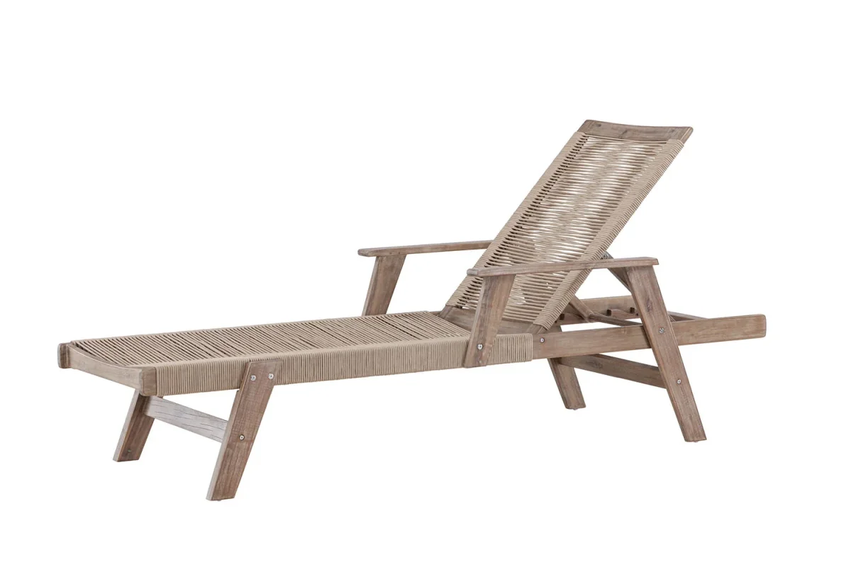 Aros Tuin Ligbed - Donker Bruin - Afbeelding 9