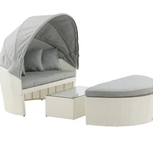 Brisko Loungebed - Wit