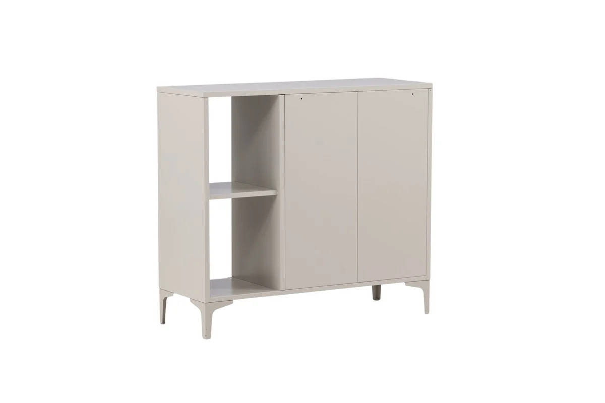 Dalvik vitrinekast - 42 x 100 x 110 - Beige