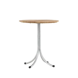 Ellix Tuintafel - ø65cm - Naturel Hout