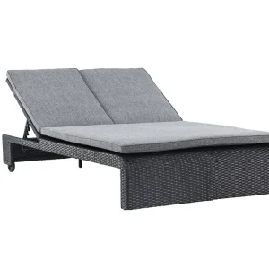 Haven Tuin Ligbed - Zwart