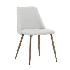 Kangasala Eetkamerstoel - Set van 2 - Beige Linnen
