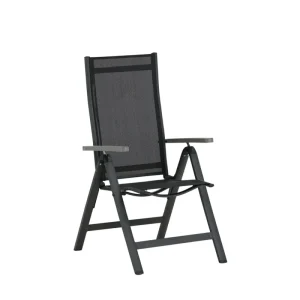 Quell Verstelbare Tuinstoel - Set van 2 - Zwart
