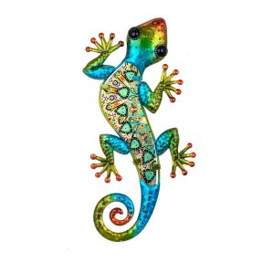 Salamander | metaal & glas | paisley | groen | L | 13×30