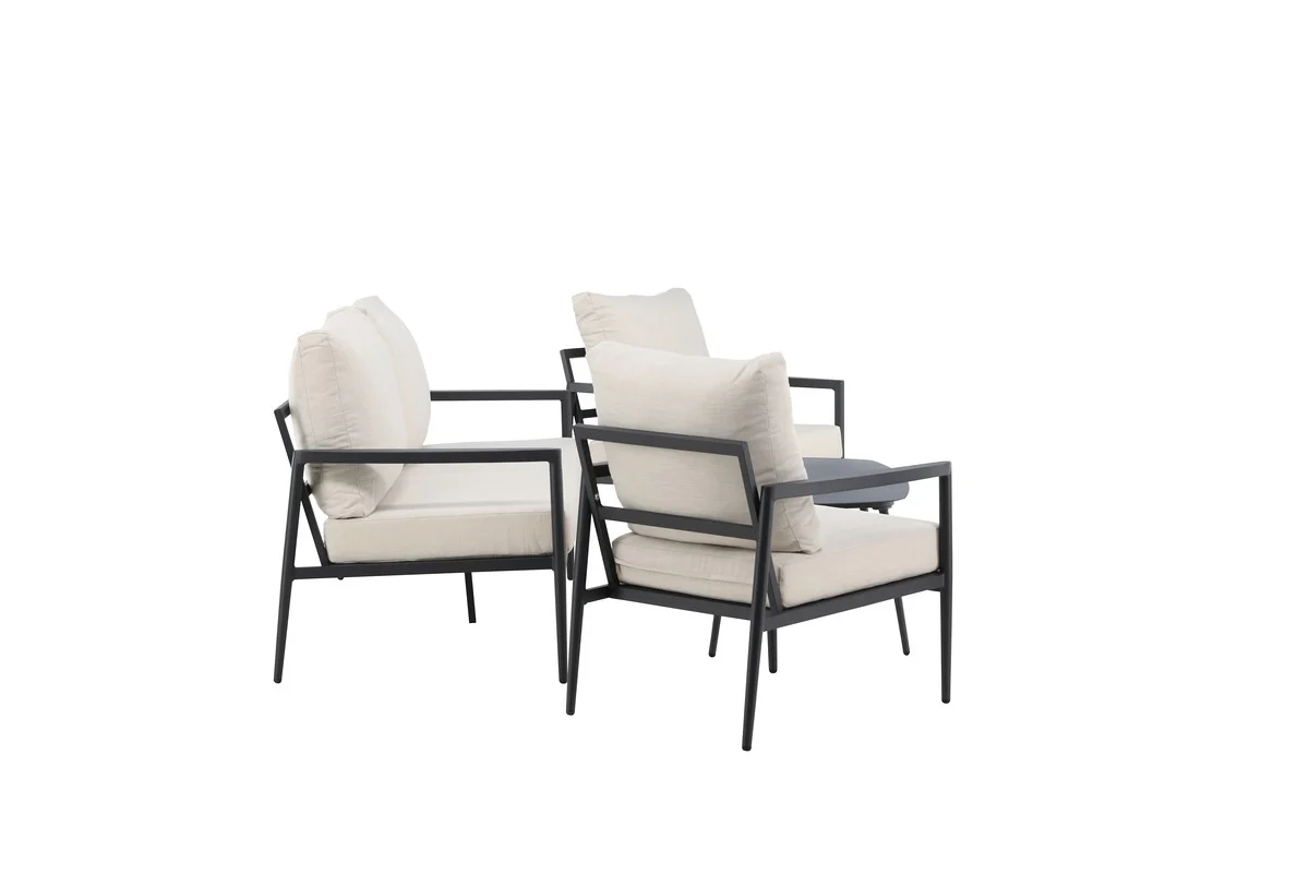 Sergio Loungeset - Zwart - Afbeelding 7
