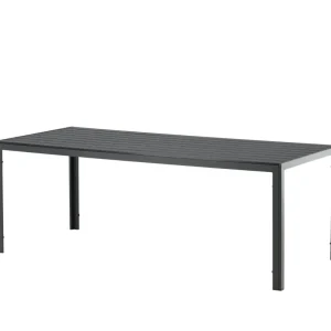 Solis Tuintafel - 205 x 90cm - Zwart